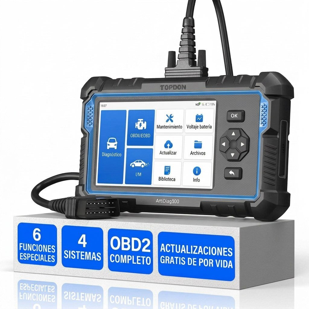 Maleta de Diagnosis Auto Pro — TOPDON ArtiDiag500